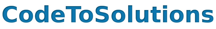 codetosolutions
            logo
